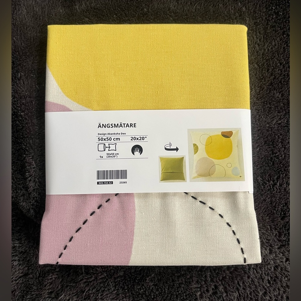 IKEA ÄNGSMÄTARE 20x20” pillow cover